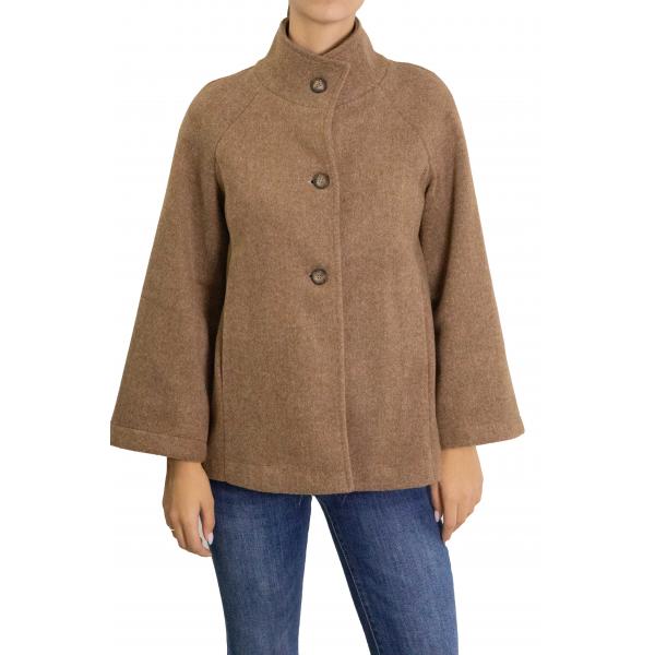 Cappotto in lana corto